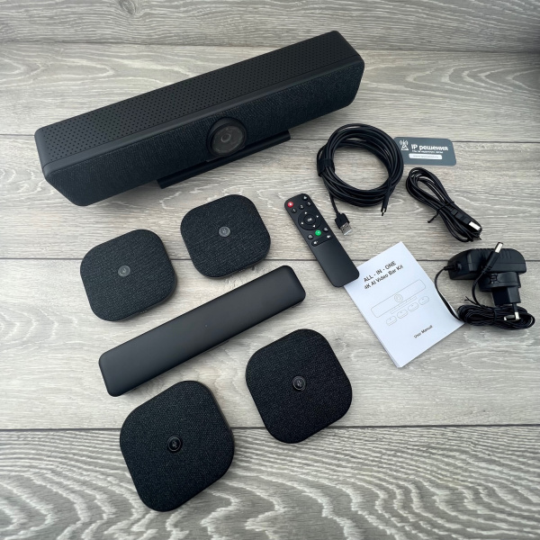 VoiceXpert VXV-312-KIT, видеобар в комплекте с 4-мя беспроводными микрофонами